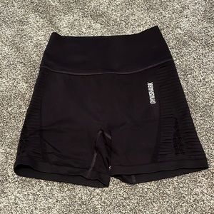 Black Gymshark Energy Seamless Shorts